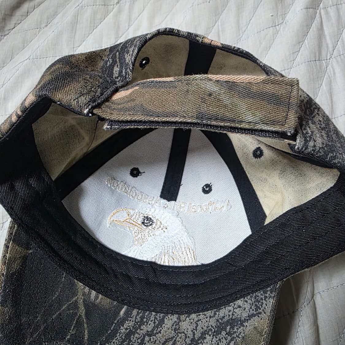 [OS] 빈티지 NRA 골든이글 6패널 볼캡 리얼트리 상품이미지4