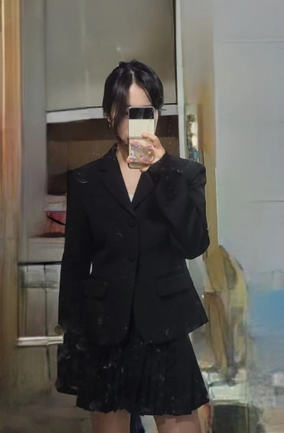 서쿠키 자켓 ,스커트 세트 상품이미지2