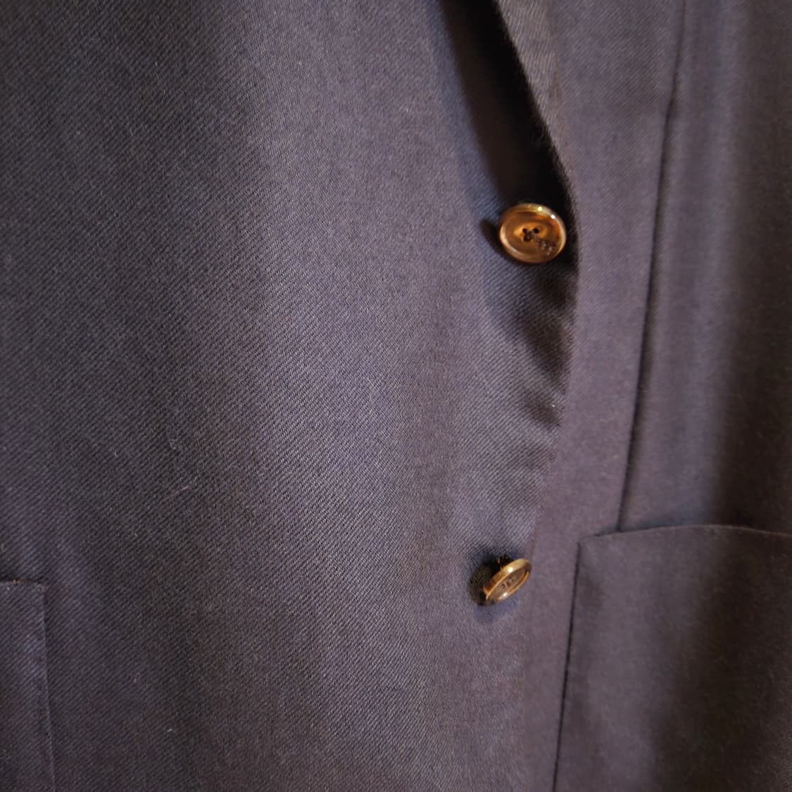 Caruso 캐시미어 100% 네이비 자켓 / 105~110 상품이미지5