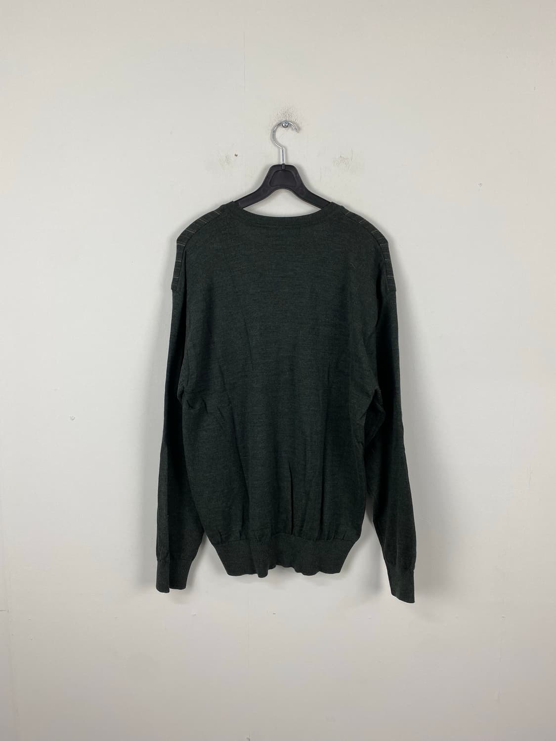 입생로랑 YSL 스트라이프 브이넥 울 니트 XL 상품이미지2