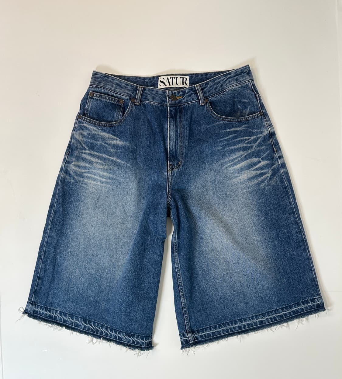 세터 버뮤다 데님팬츠 L 상품이미지1