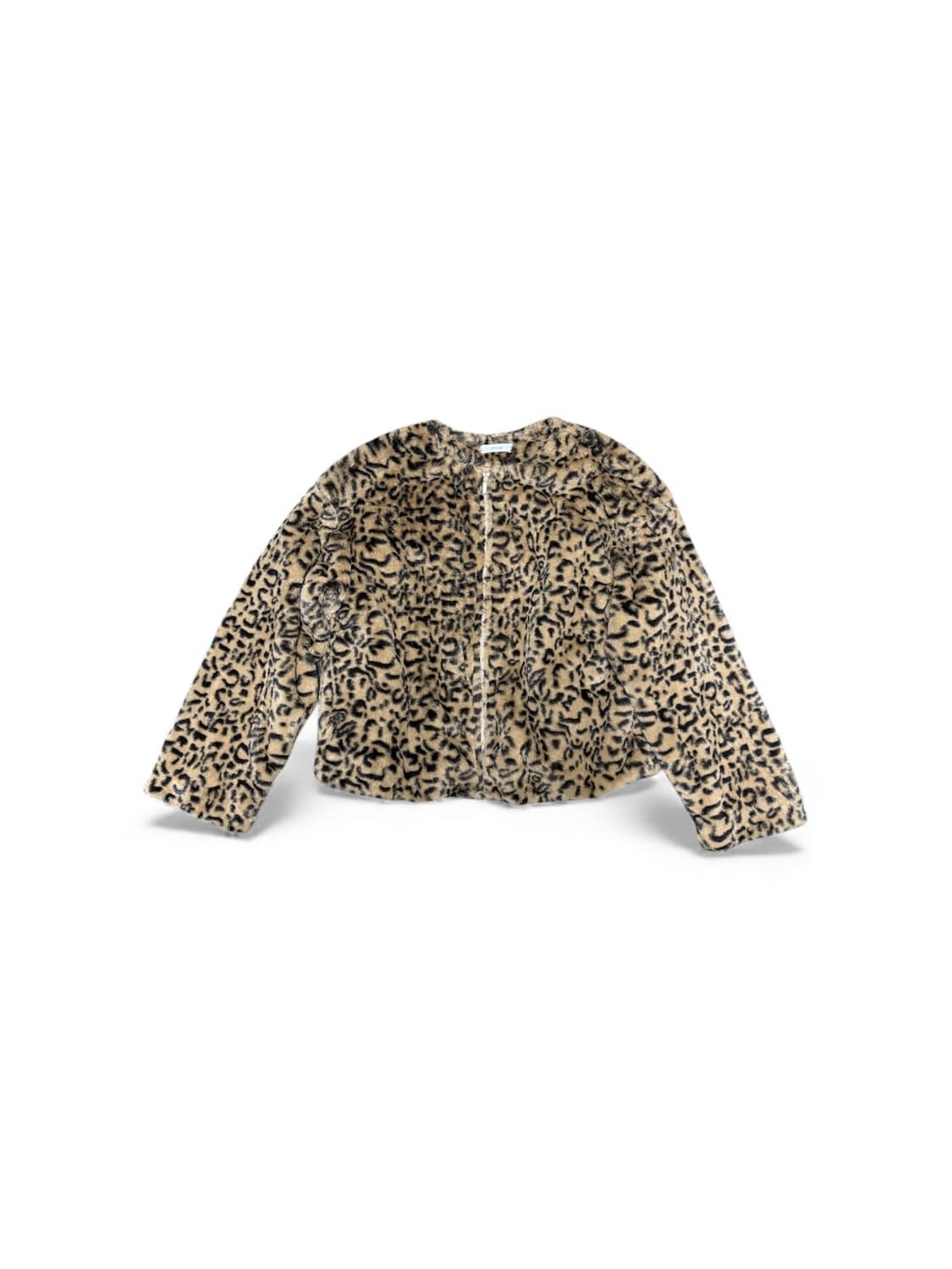 빈티지 펑크 호피 퍼자켓 상품이미지1