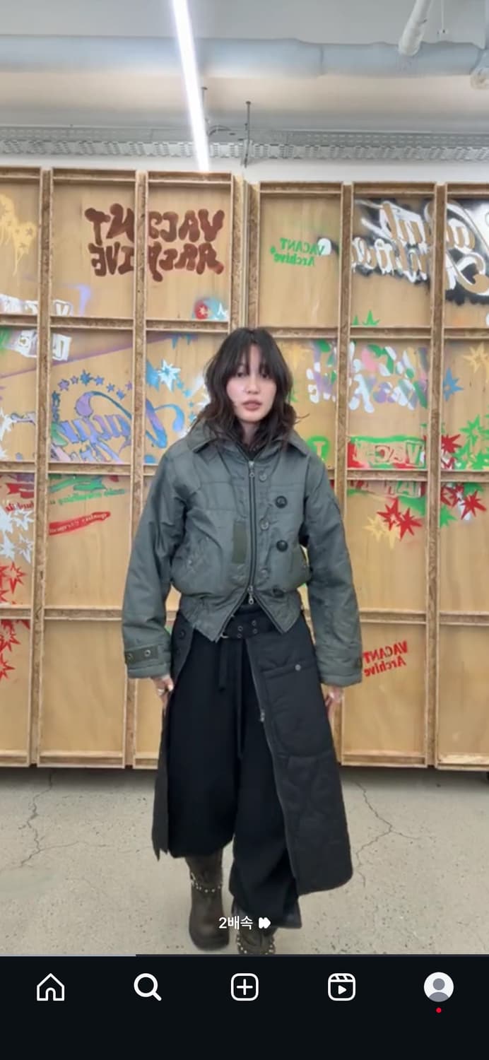 VACANT Archive N2B 봄버 자켓 카키 상품이미지4