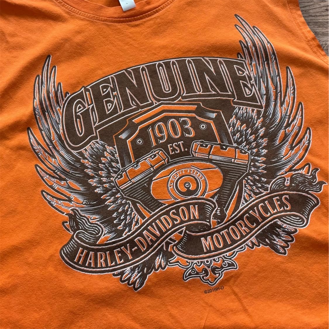 Harley Davidson 'Rock n Roll' T-shirt 상품이미지2
