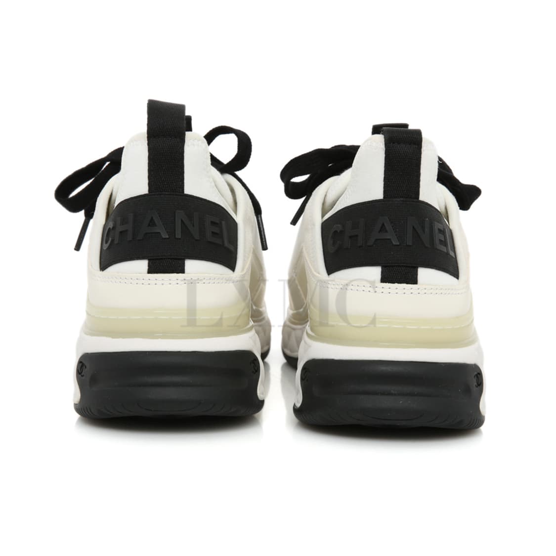 샤넬 믹스드파이버 스니커즈 화이트 운동화 G35617 38.5 상품이미지6