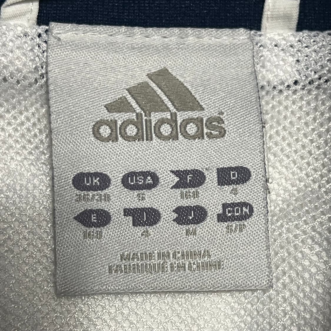 M 아디다스 삼성 첼시FC 팀 화이트 트랙자켓 상품이미지3