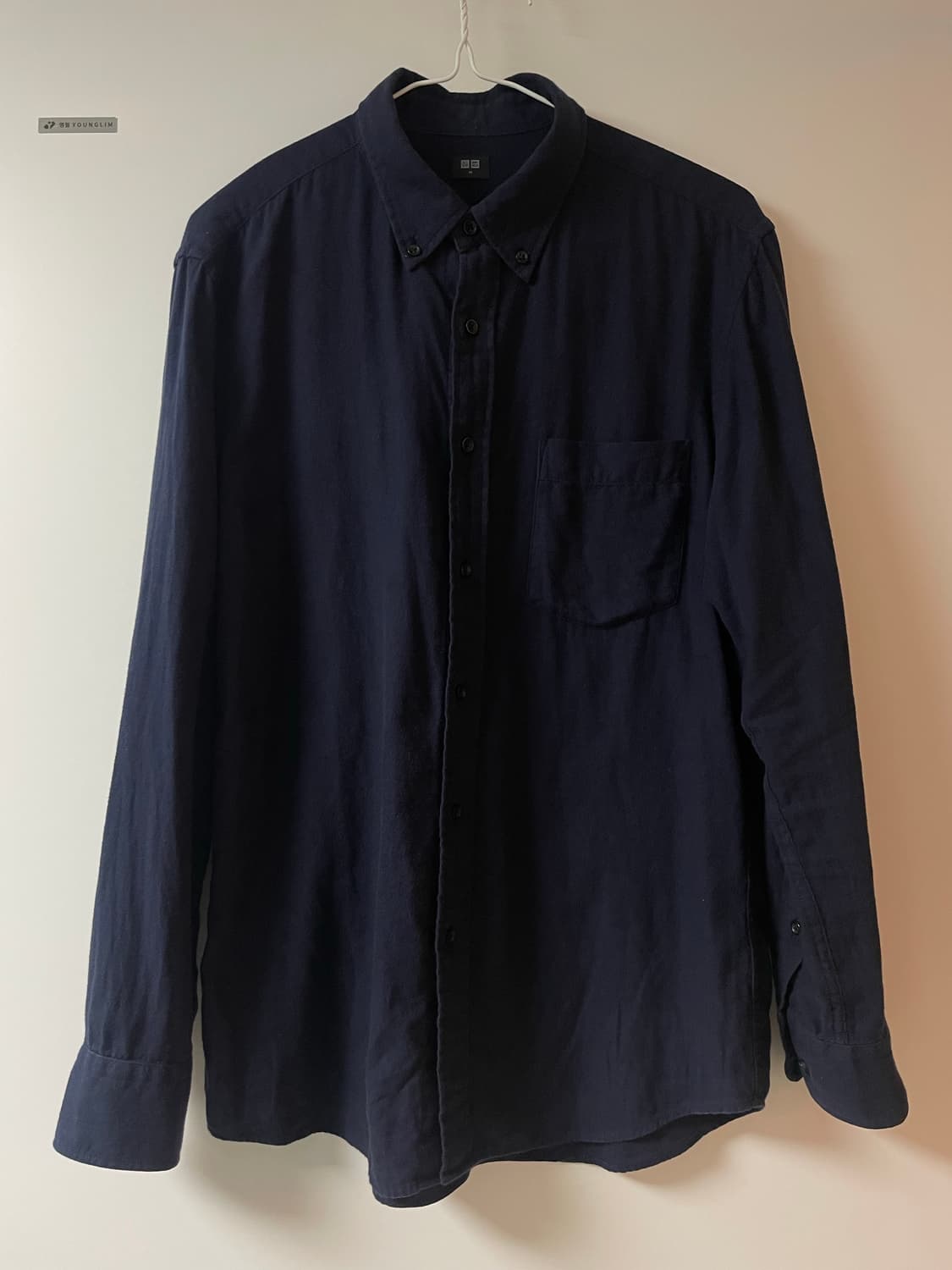 유니클로 네이비 셔츠 상품이미지1