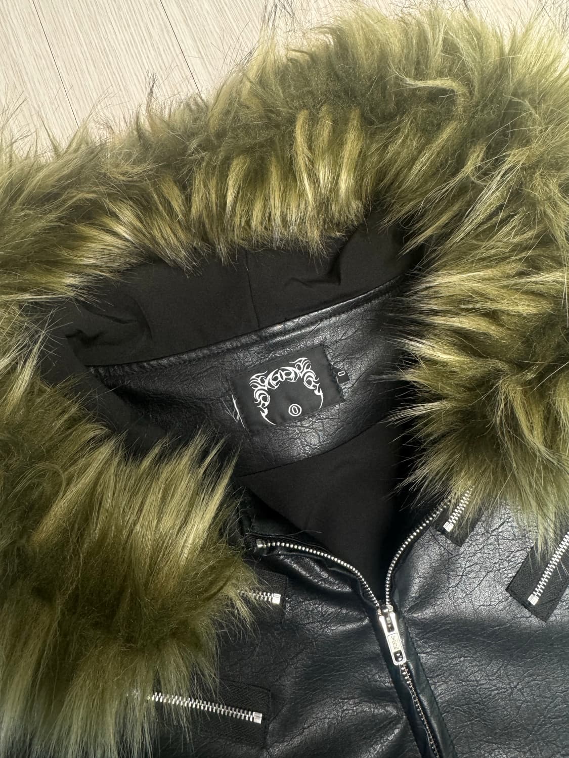 UCANTBELIKEME etachable Fur Jacket 상품이미지2