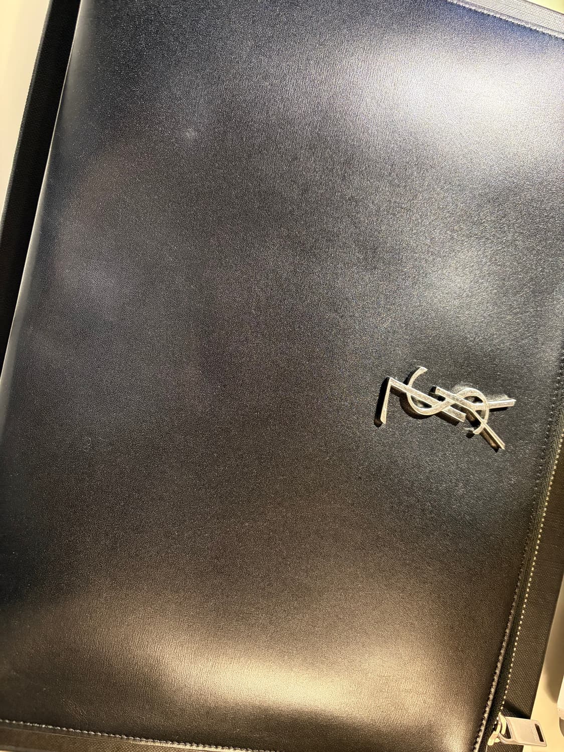 생로랑 클러치 블랙 은장 상품이미지2