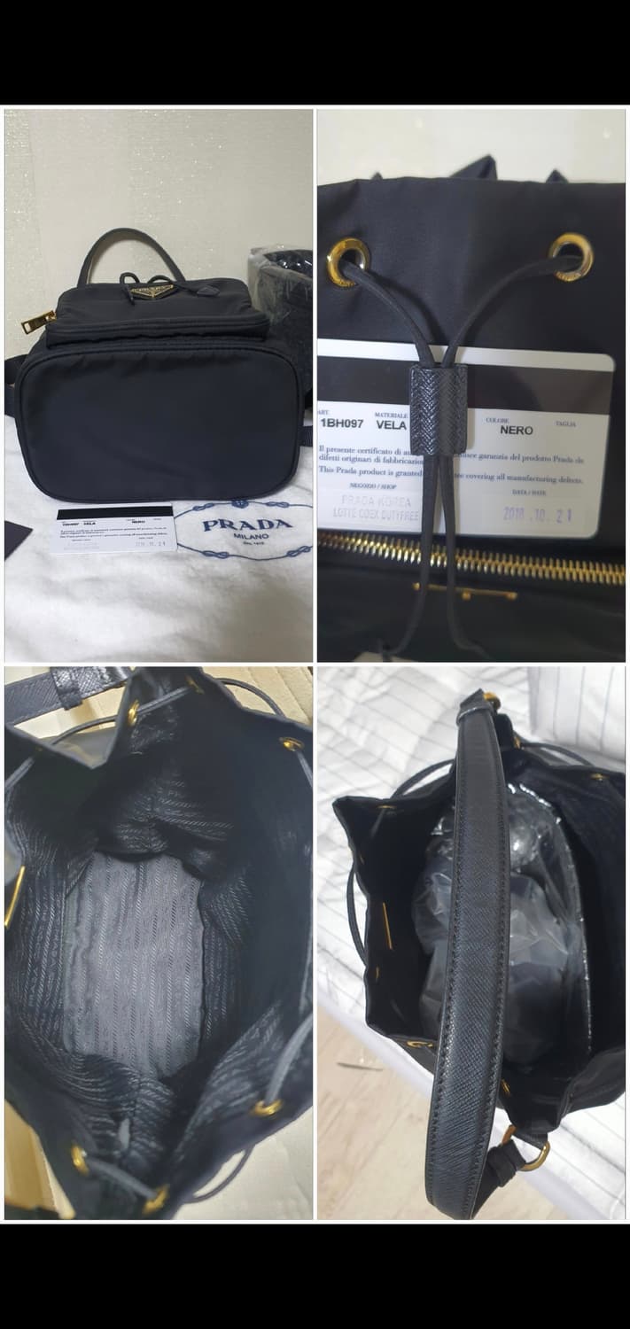 프라다 버킷백 라지 크로스백/숄더백 정품A급(보증서O) 상품이미지9