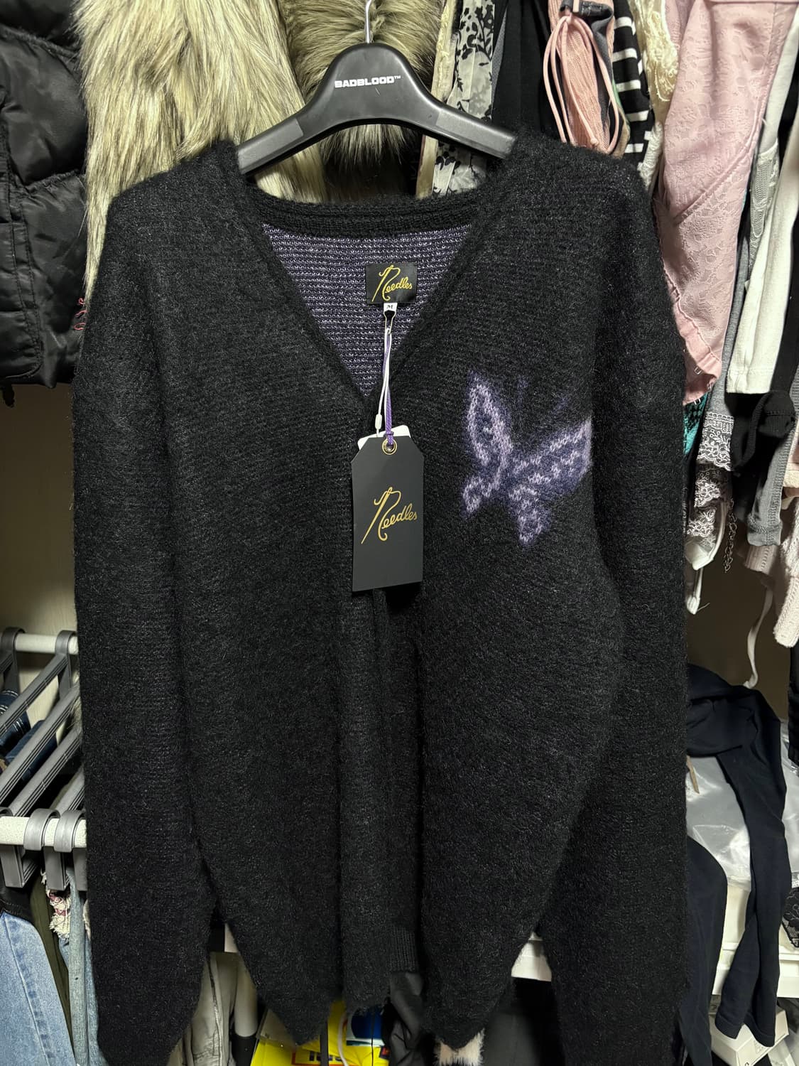 니들스 모헤어 가디건 상품이미지1