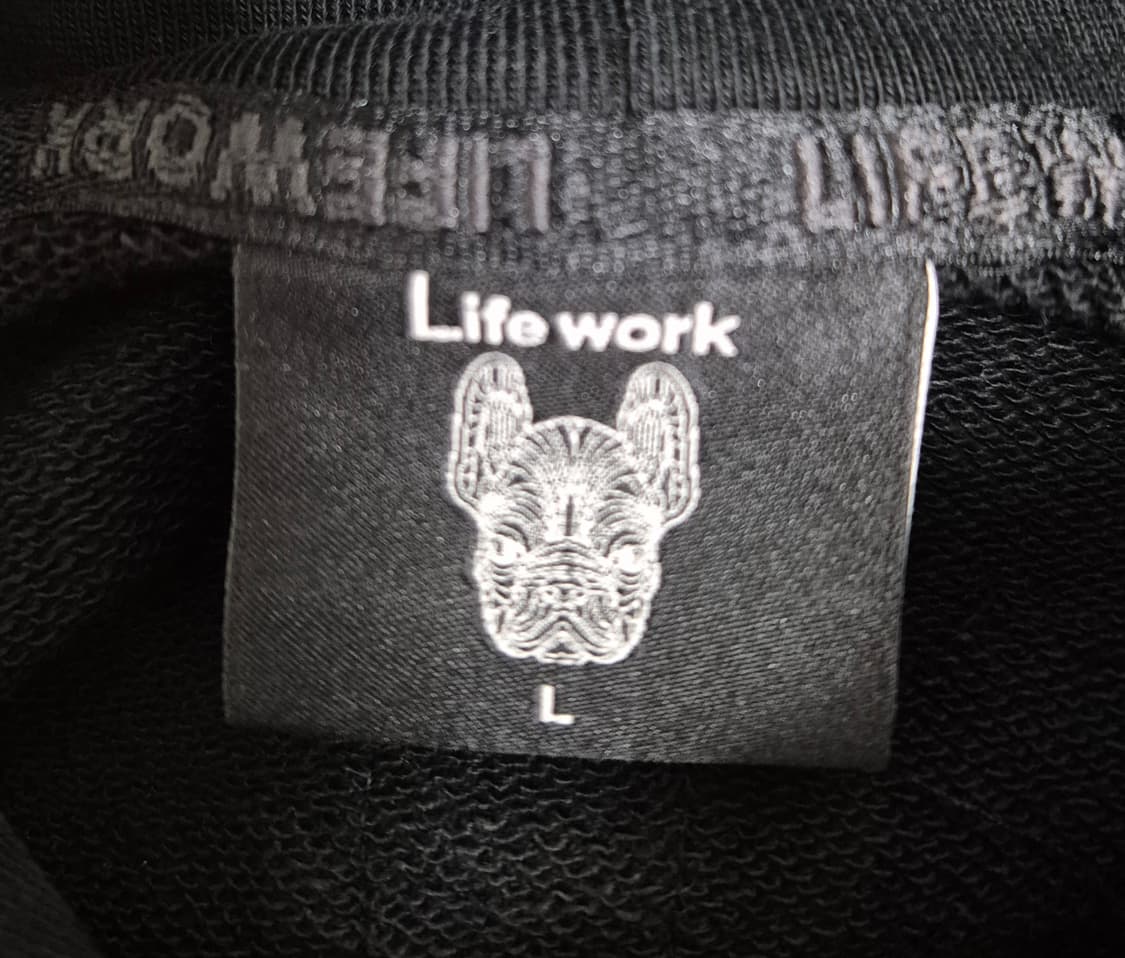 라이프워크 불독 후드티 상품이미지2