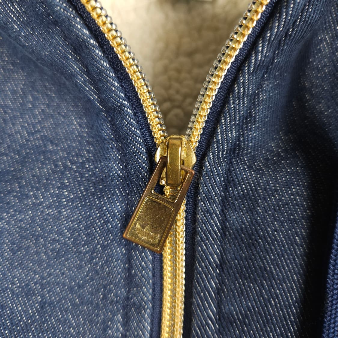 아디다스 파이어버드 데님 양털 후드 자켓 상품이미지5