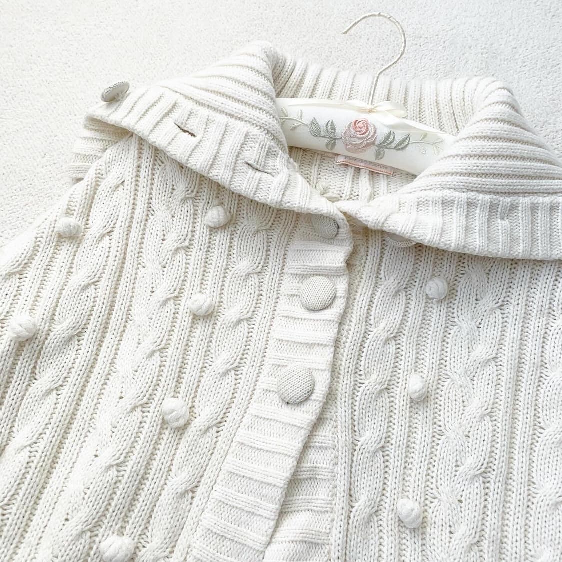 사와코 모리걸 폼폼이 케이프 상품이미지2