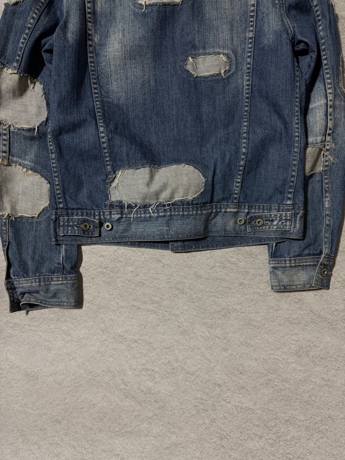 04AW 돌체앤가바나 디스트로이드 데님자켓 상품이미지7