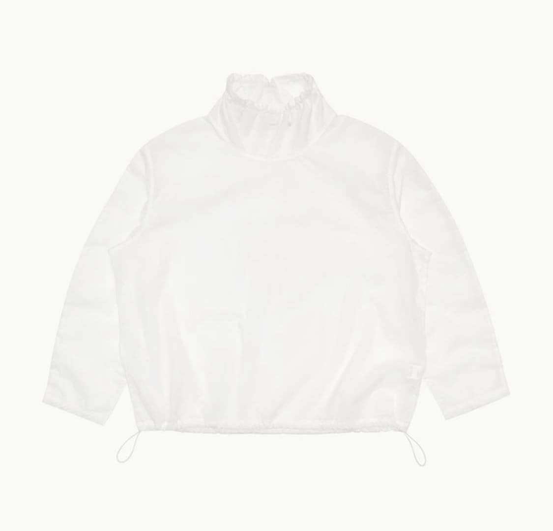 아모멘토 시어 스트링 아노락 화이트 M 상품이미지1