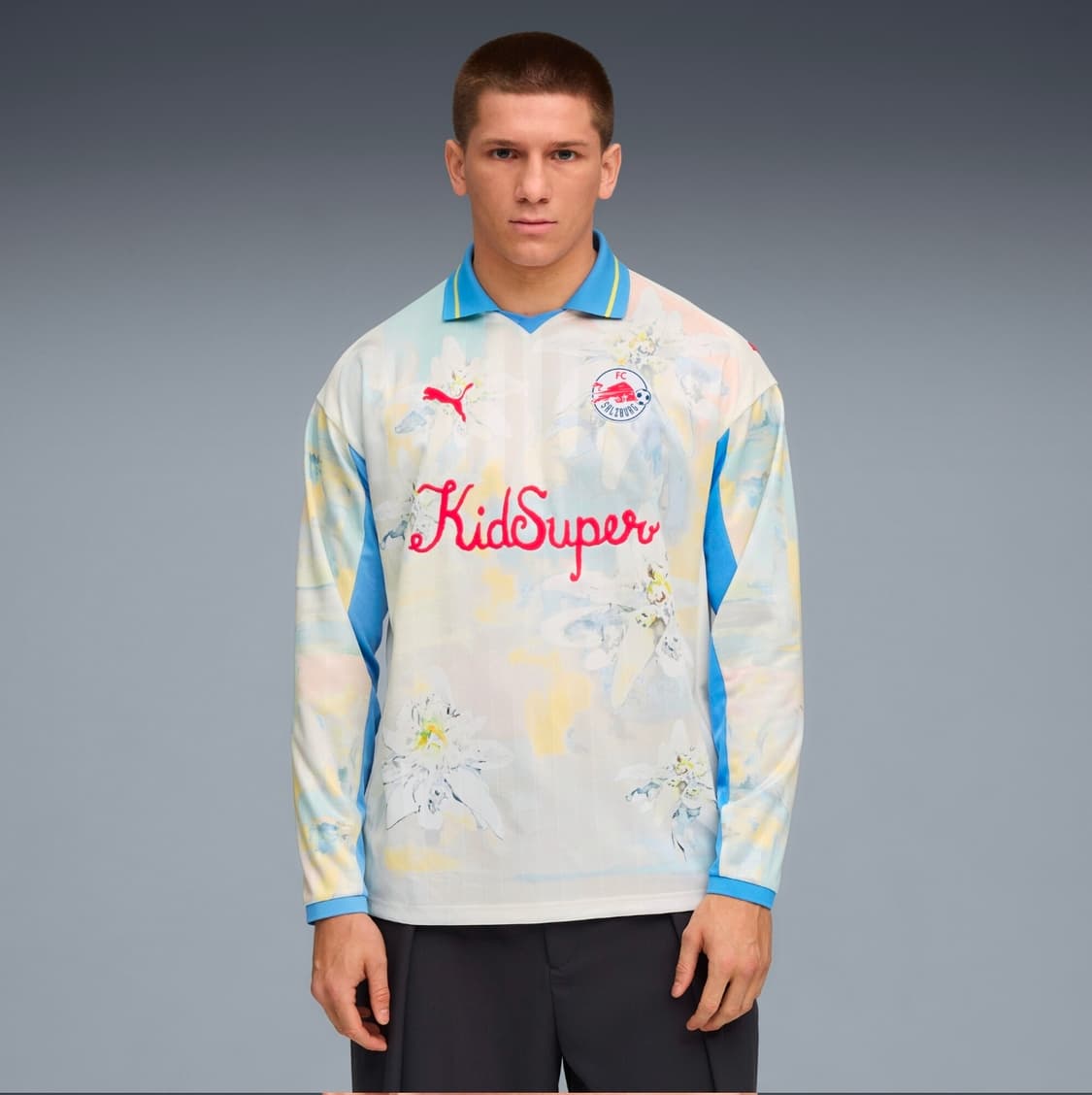 PUMA x  KidSuper FC Salzburg 롱슬리브 저지L 상품이미지3