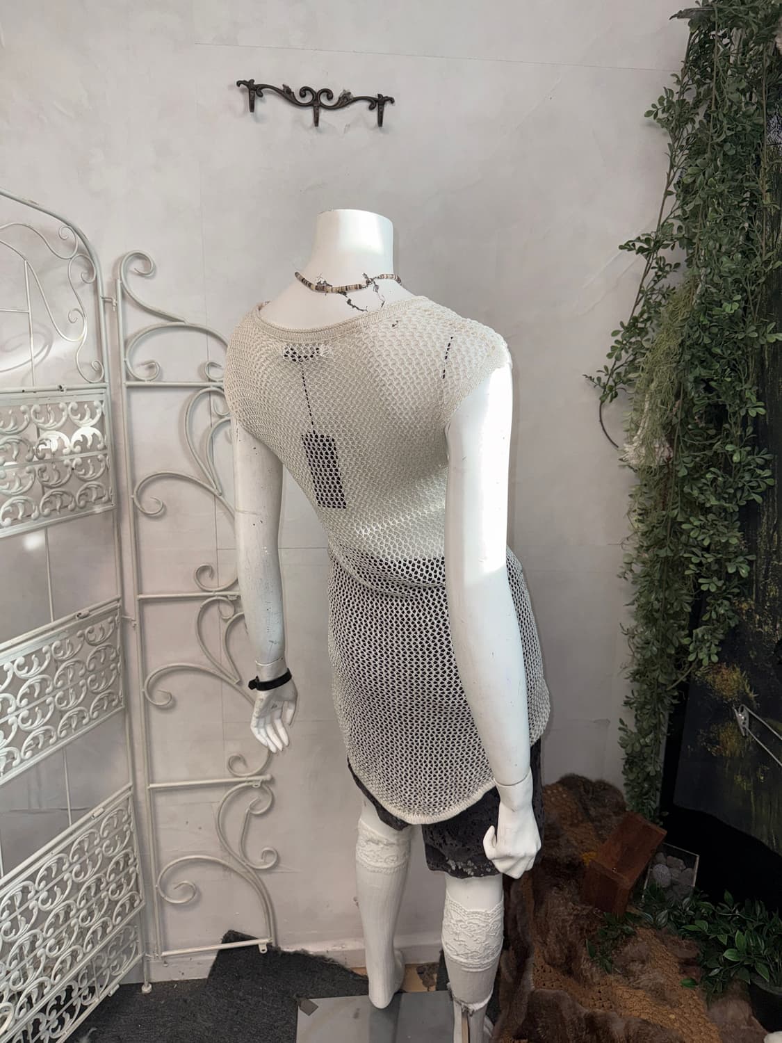 Blupepe grunge snowflake net ops (새제품) 상품이미지2