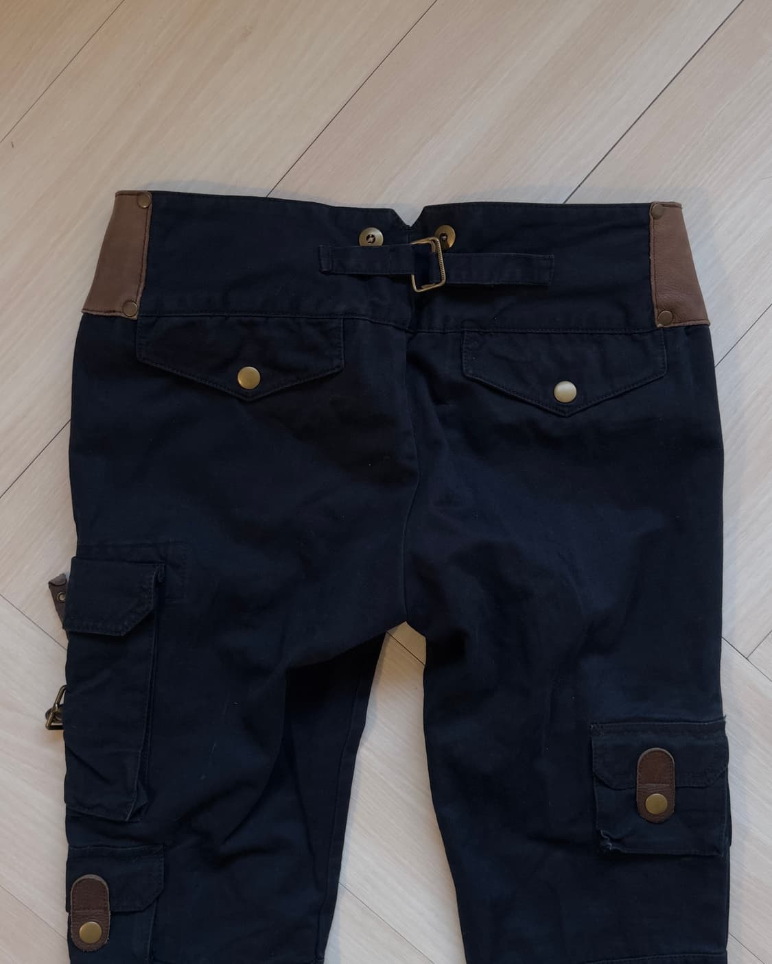 [Ralph Lauren] Leather-Trim Corset Cargo 상품이미지6