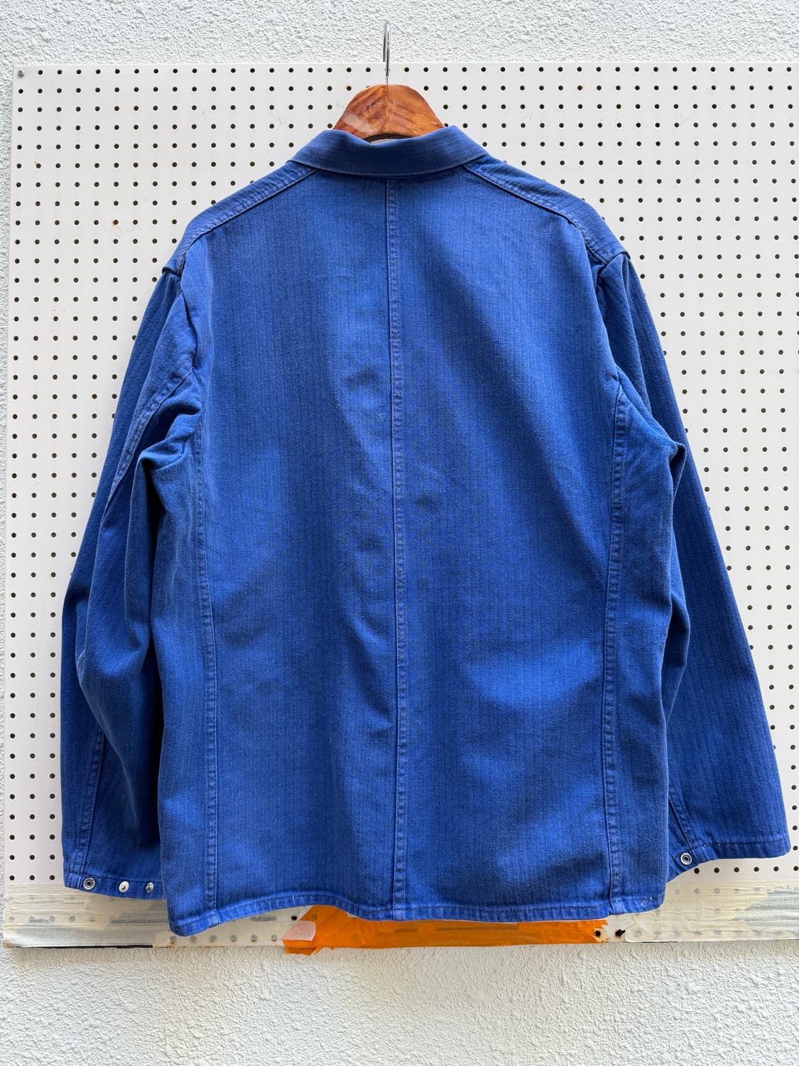 OLD VINTAGE HBT FRENCH WORK 헤링본트윌워크자켓 상품이미지2