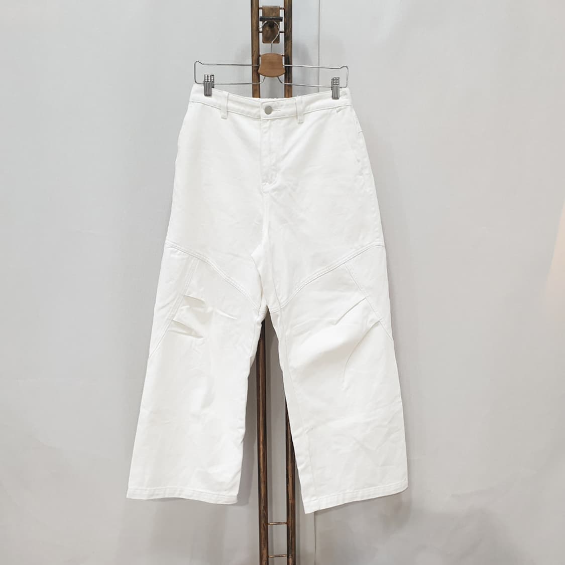 FDR 화이트 와이드 데님 팬츠 상품이미지1