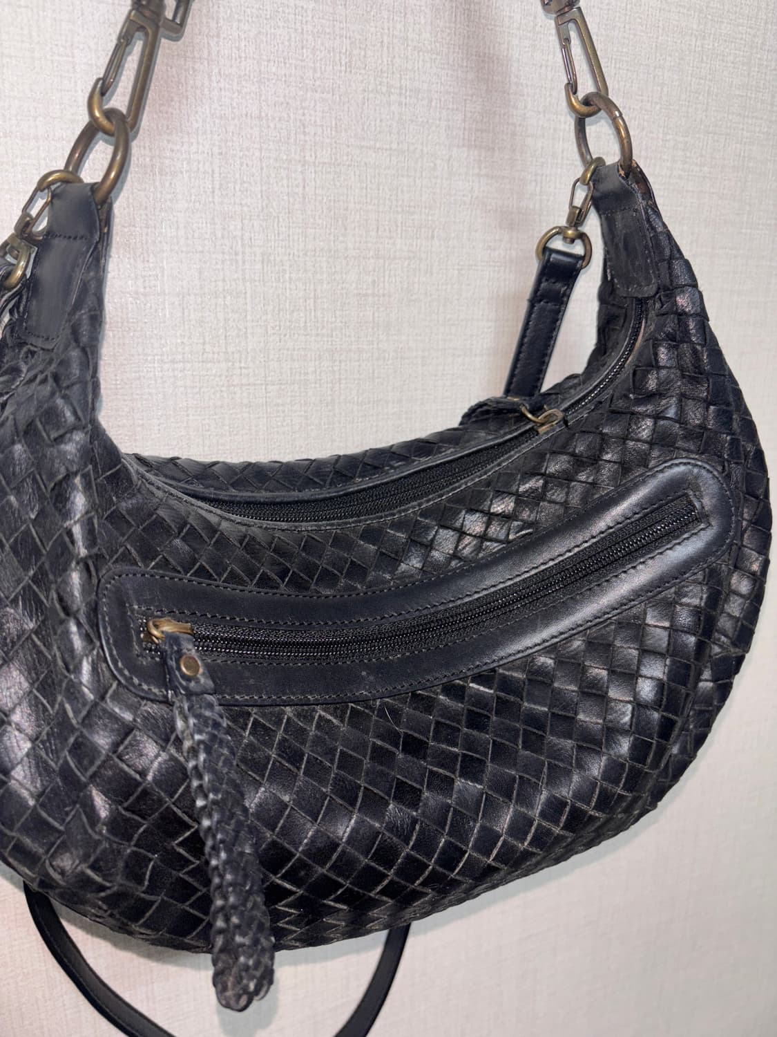 Vintage leather bag 상품이미지4