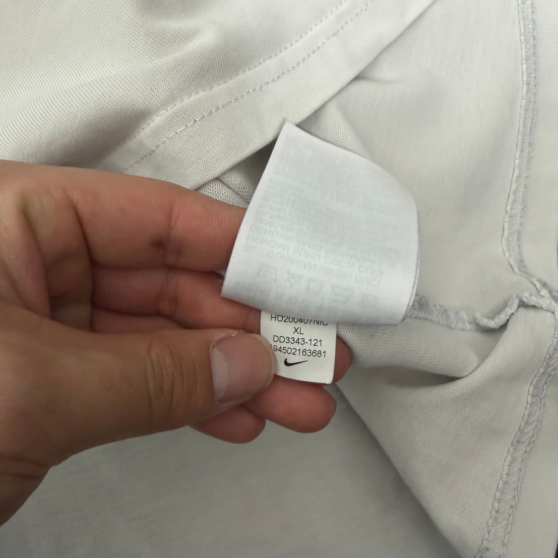 나이키 x 스투시 월드투어 반팔 화이트 상품이미지5