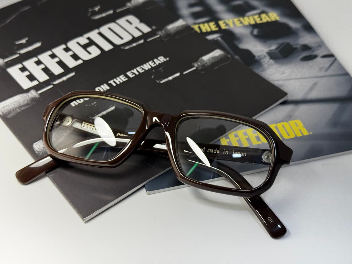 EFFECTOR 이펙터 일본 볼드 뿔테 안경 0076 상품이미지1