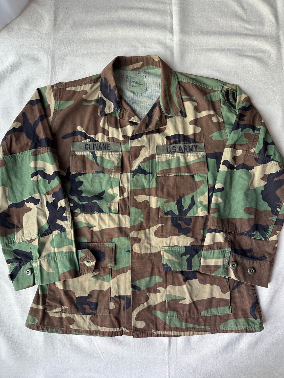 미군 우드랜드 BDU 자켓 M/S (100) 상품이미지1