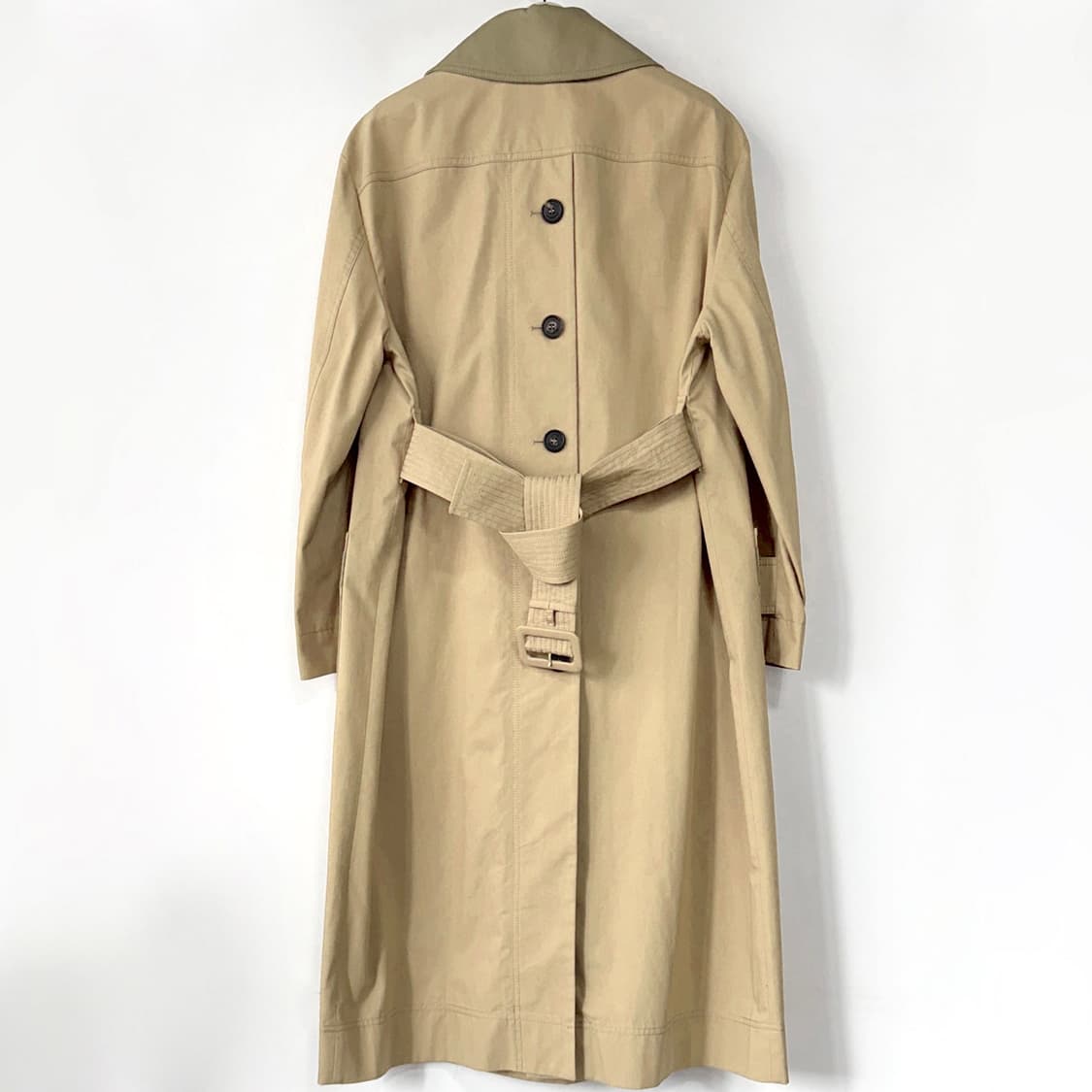 럭키슈에뜨 카라 디테처블 롱 트렌치코트 상품이미지6