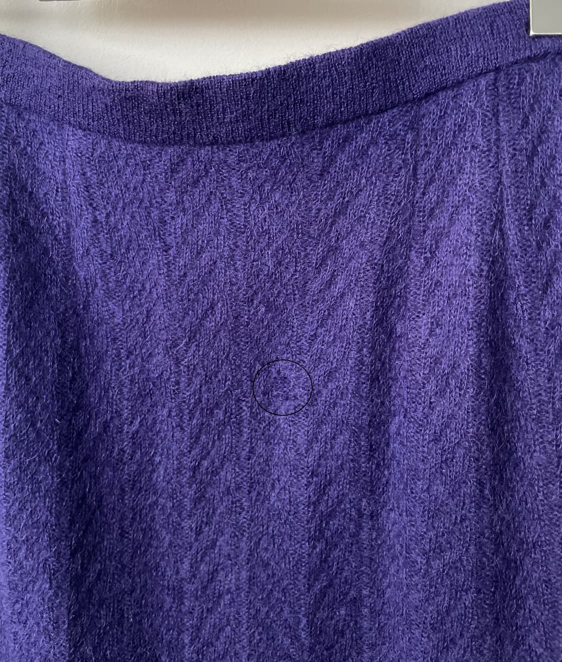 vintage purple twist knit skirt 상품이미지10
