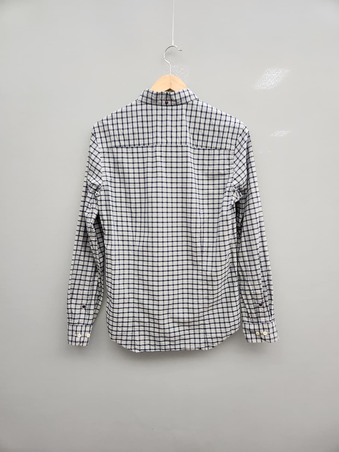 시리즈 체크 셔츠 남방 상품이미지5