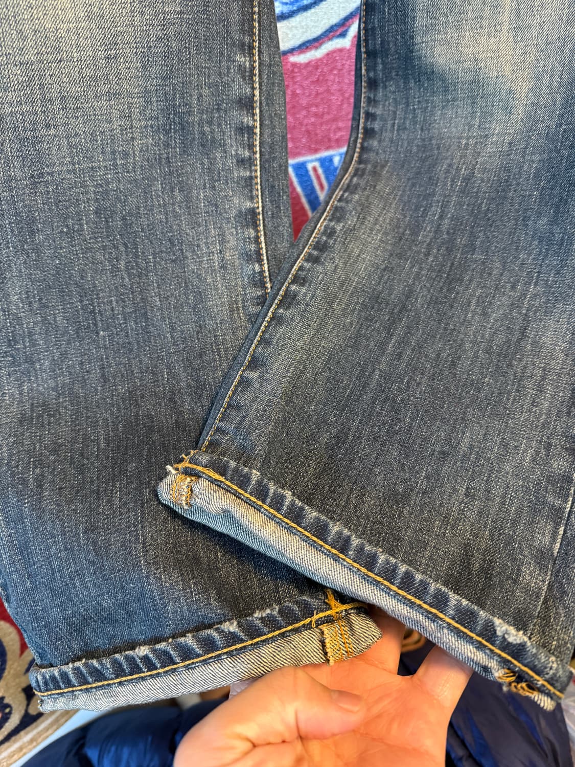 데님앤서플라이 랄프로렌 SLOUGH 스트레이트 진 (30/30) 상품이미지4