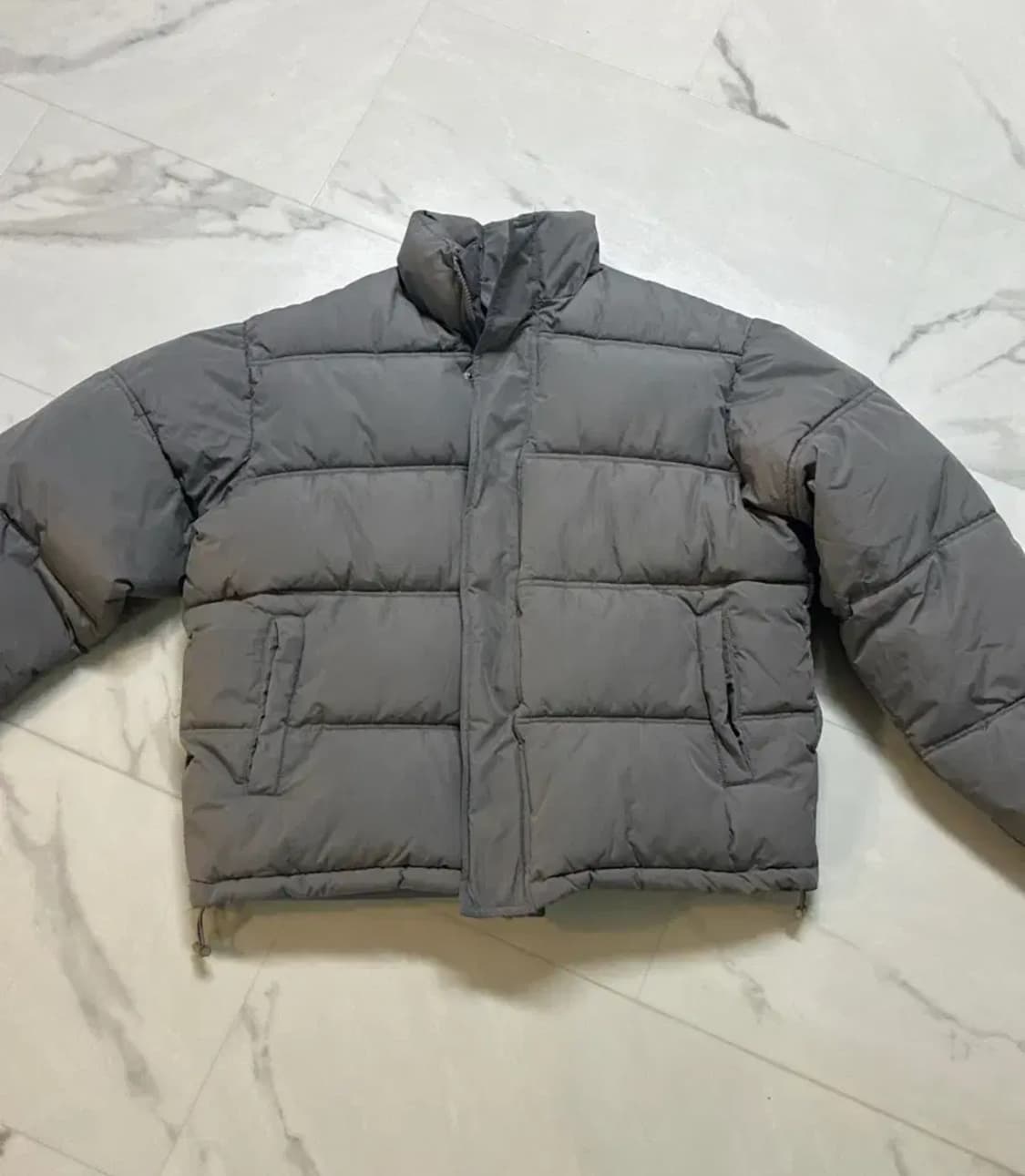 회색 패딩 상품이미지1