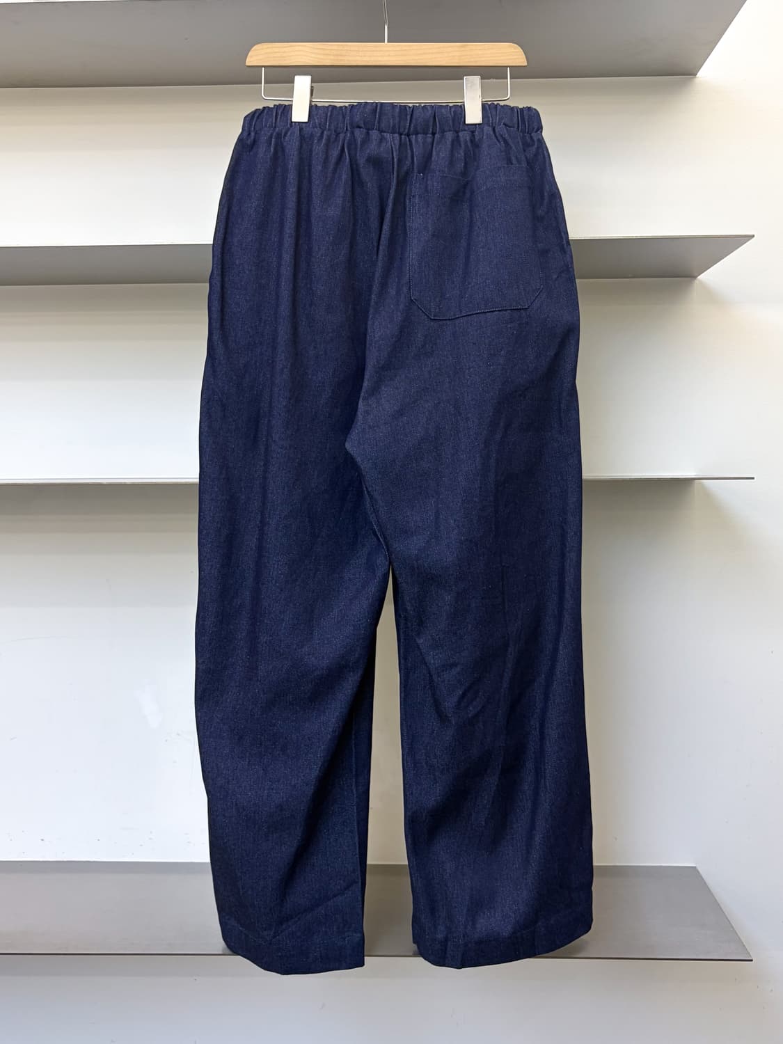 프릭스토어 벨티드 데님 와이드 팬츠 상품이미지4