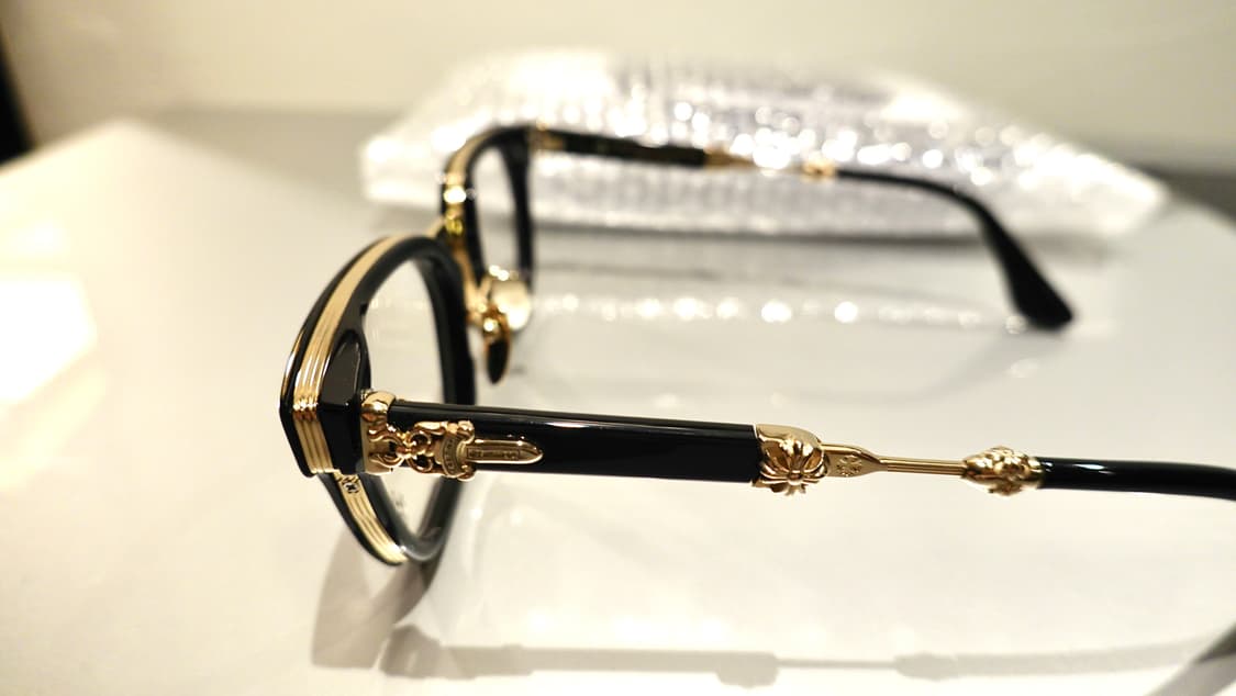 크롬하츠 덕버터 블랙/골드 안경 상품이미지7