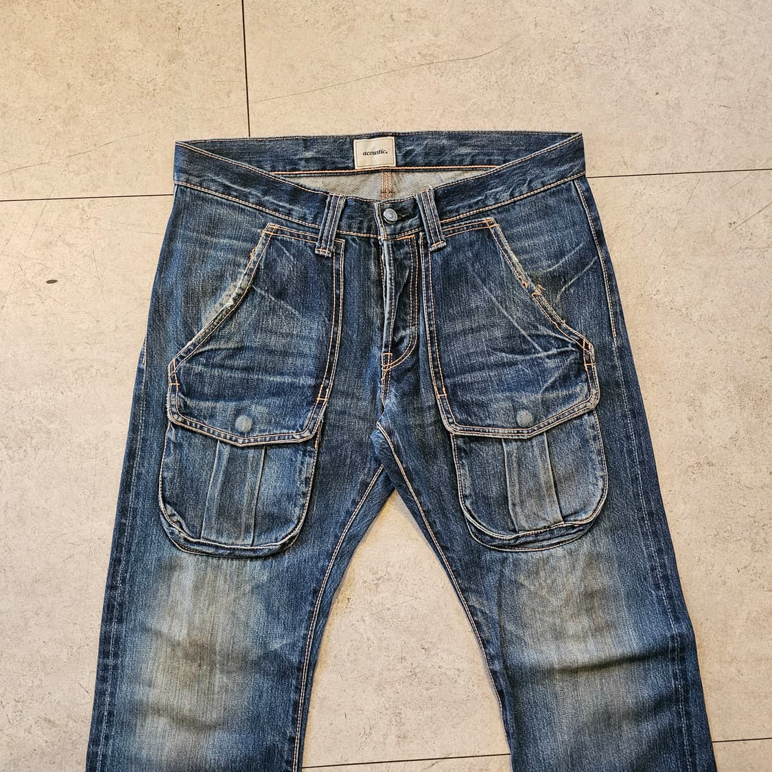Acoustic 어쿠스틱 재팬 데님팬츠 상품이미지2
