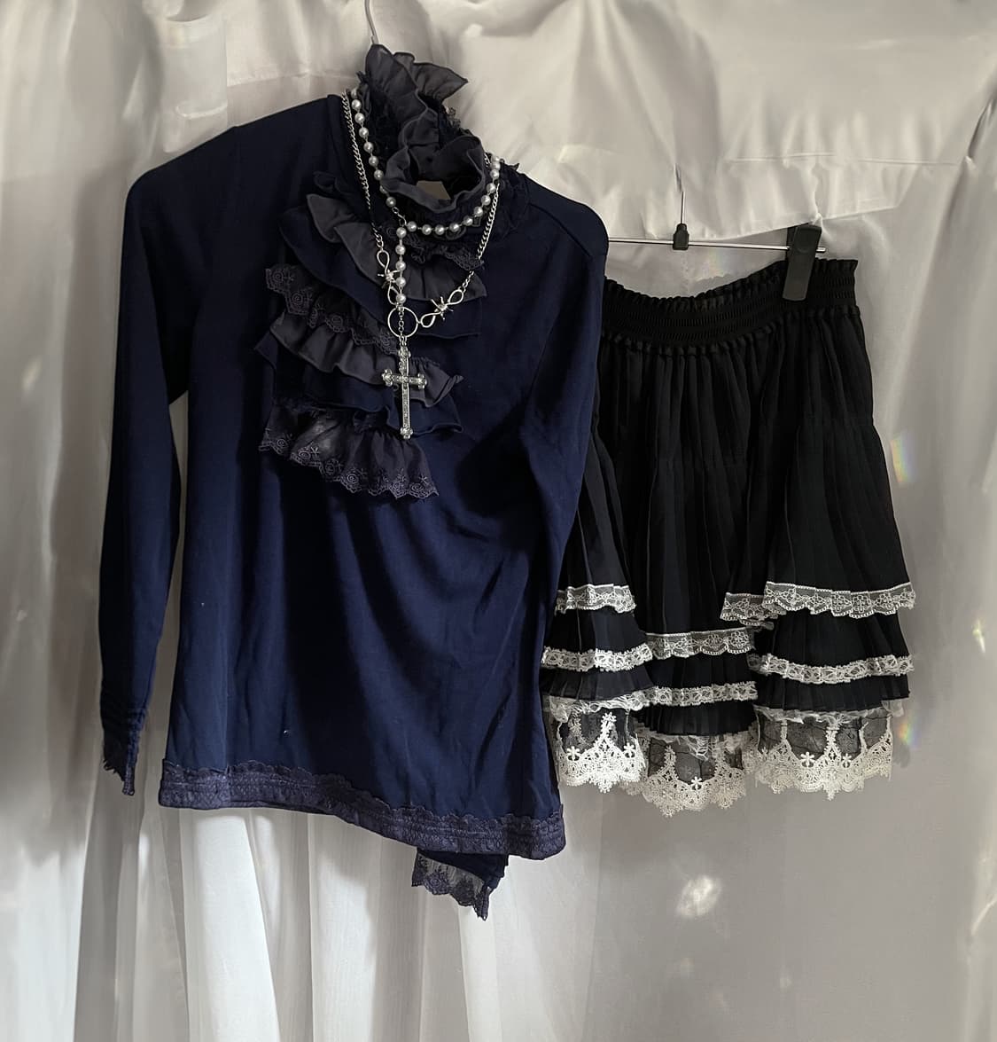 Axes femme top+skirt 상품이미지3