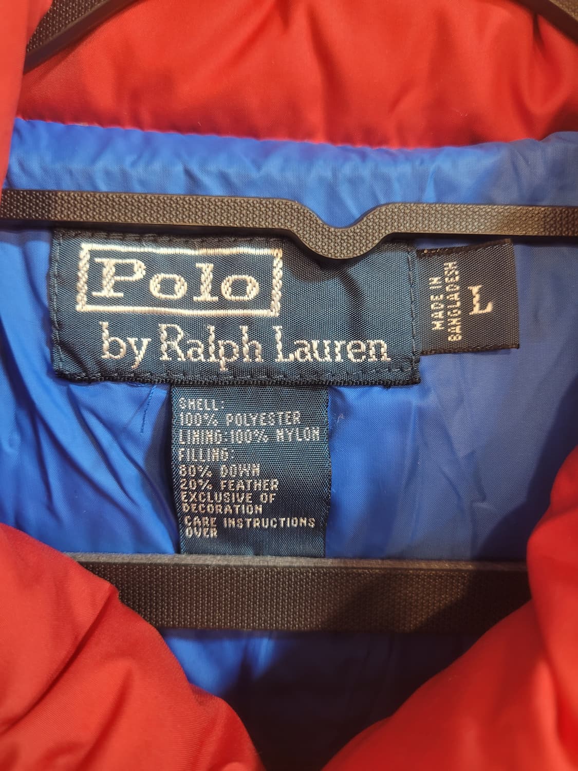폴로 랄프로렌 빅포니 USA 올림픽 패딩 L 상품이미지3