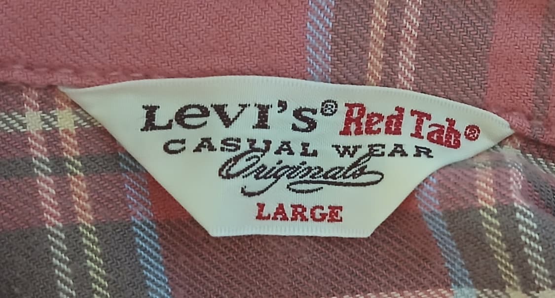 리바이스 레드탭 셔츠 상품이미지2