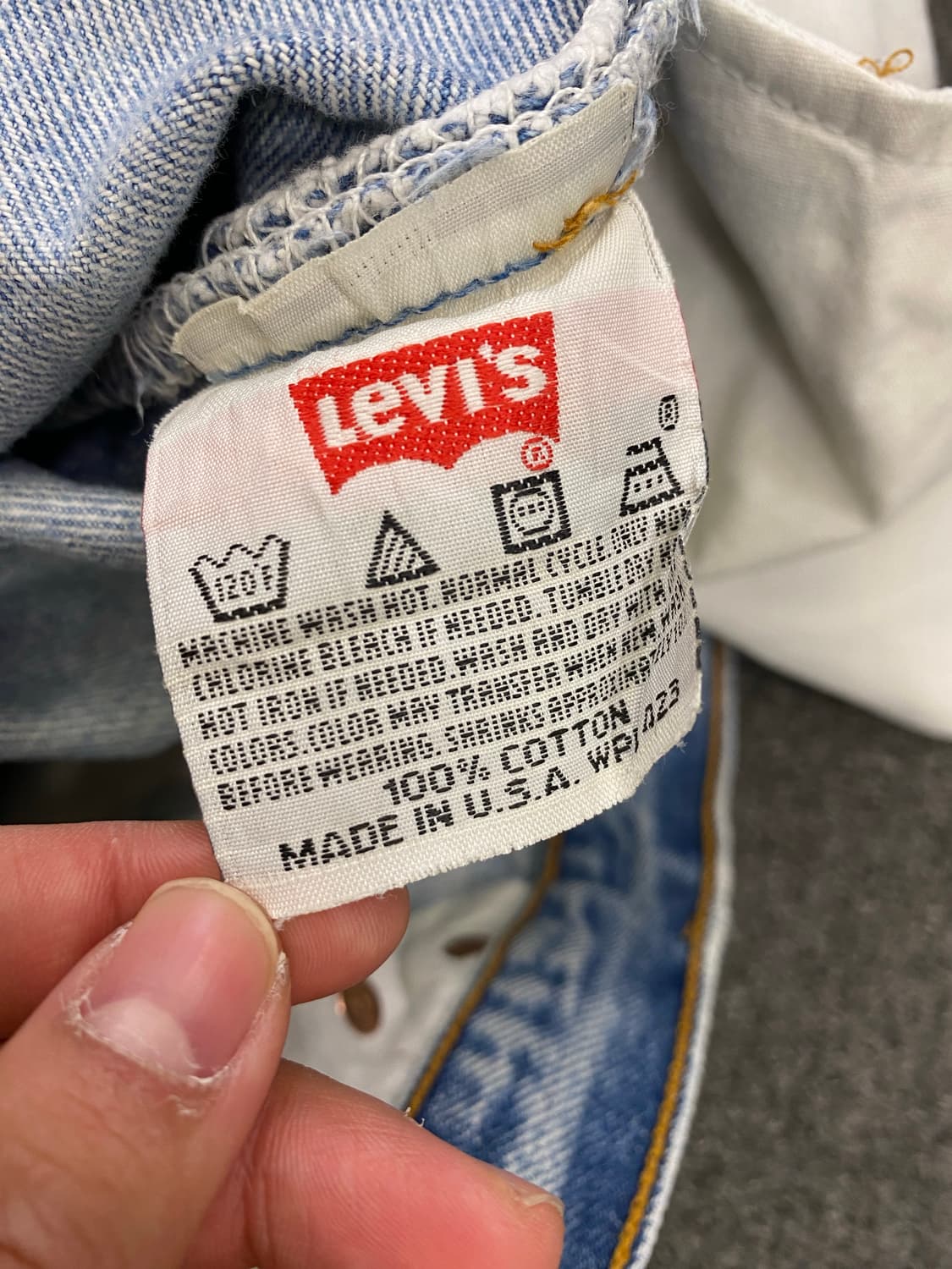 90‘s Levis 리바이스 501 데님 쇼츠 (usa) 상품이미지7