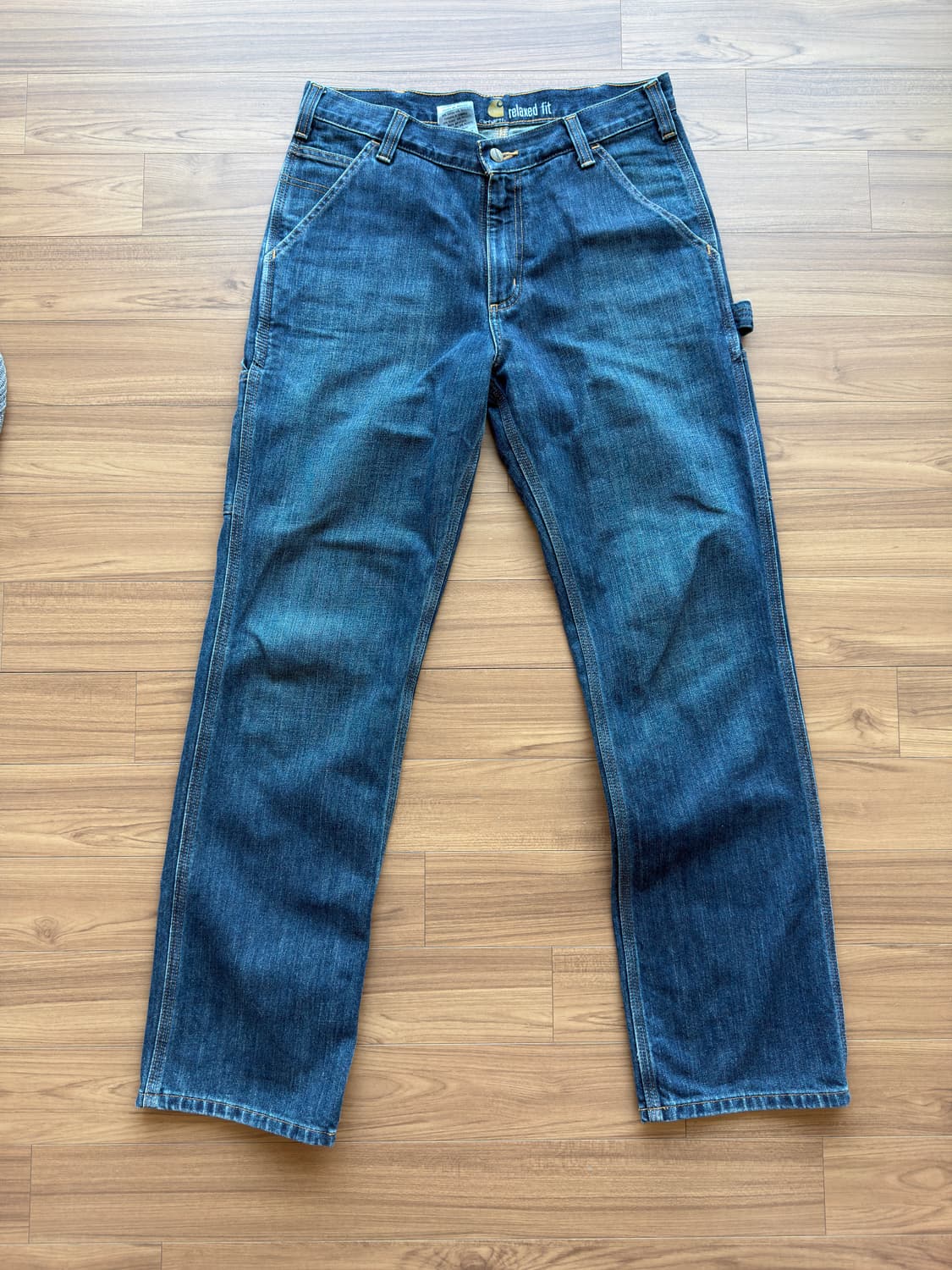 칼하트 wip 데님팬츠 릴렉스 핏 상품이미지1