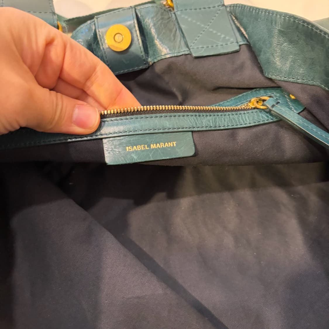 이자벨마랑 가죽 토트백 쇼퍼백 가방 상품이미지6