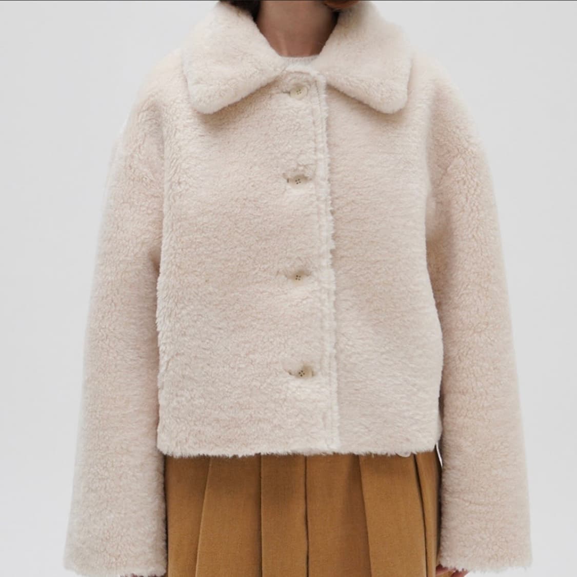 르바 시어링 리버서블 무스탕 상품이미지1