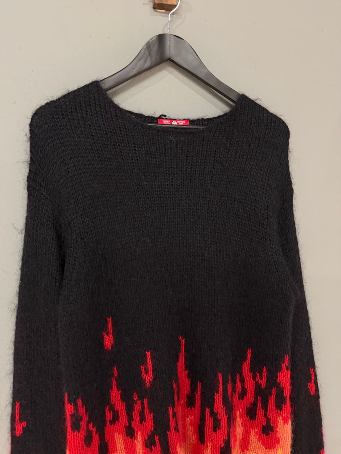 *Rare* CREAM SODA flame mohair knit 상품이미지4