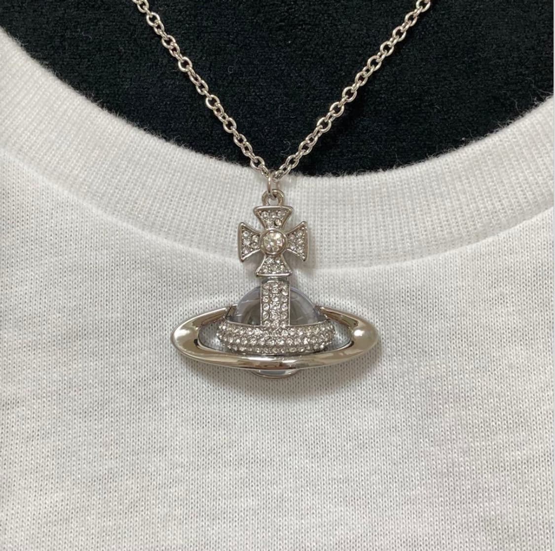 비비안웨스트우드 아카이브 sorada 크리스탈 orb 팬던트 상품이미지7