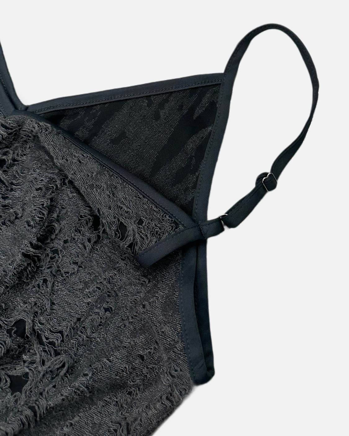 grunge distressed grey dress 상품이미지4