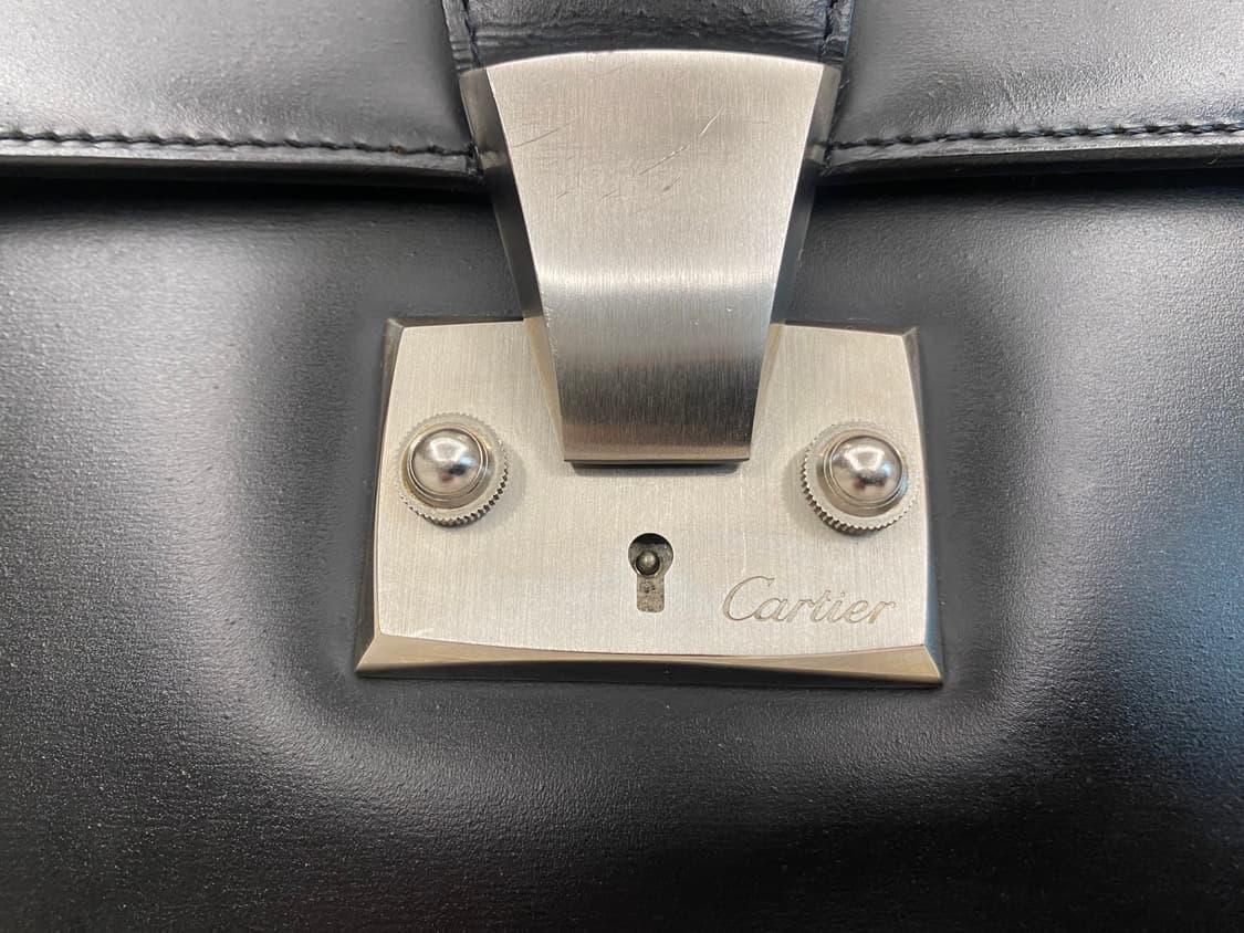 까르띠에 머스트 브리프 케이스 블랙 상품이미지4