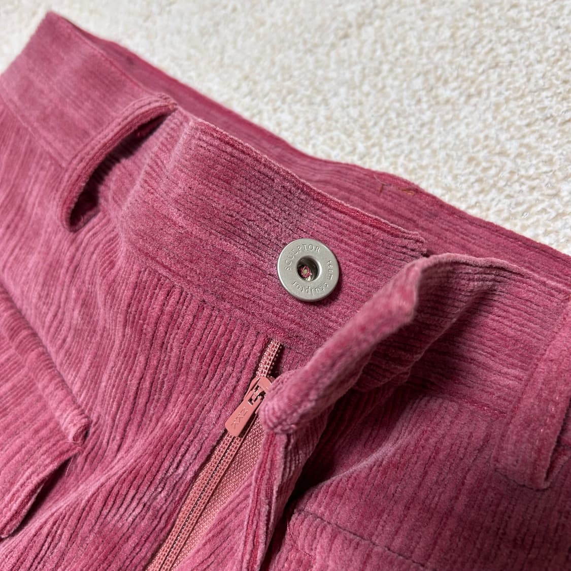 Sculptor Pink Corduroy Long Pants 상품이미지4