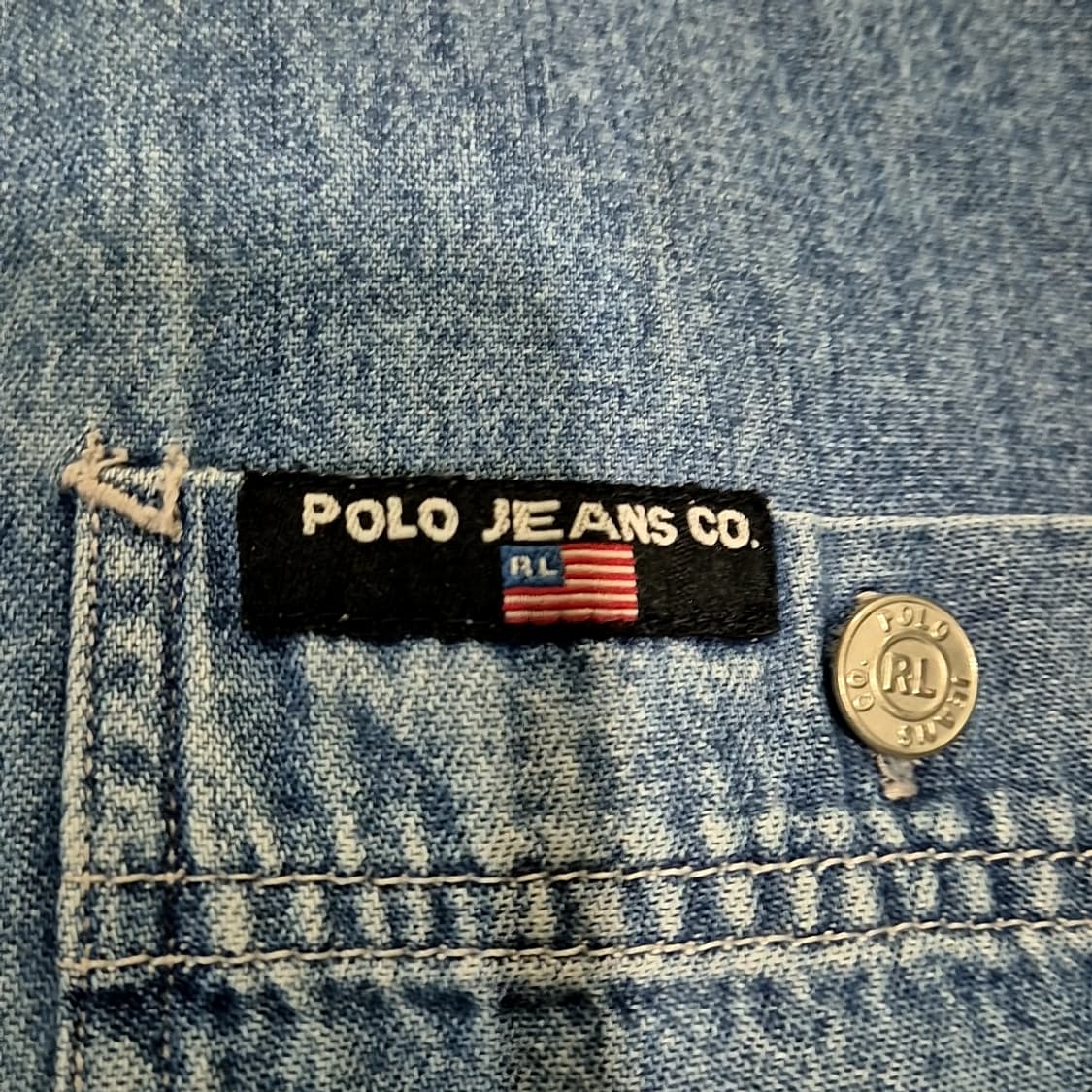 Polo Ralph Lauren 폴로 랄프로렌 진스 데님 셔츠 상품이미지3